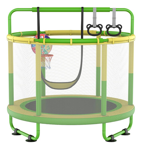 Trampolín Langxun 60 Para Niños, 5 Pies Mini Mini 6-in-1 Al