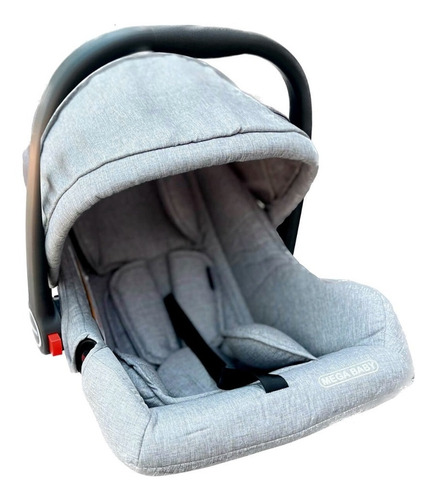 Imagen 6 de 10 de Coche Mega Baby Bebe Convertible 3 En 1 Con Huevito Y Moises