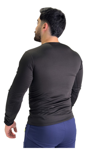 Remera Camiseta Termica Frisada Hombre Invierno