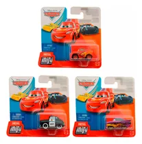 Comprar 3 Cars Mini Racers Mcqueen Sheriff Ramone Mattel Disney