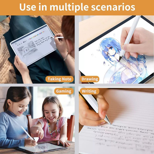 Stylus Punta Disco Precisión Doble Para Celular Talla