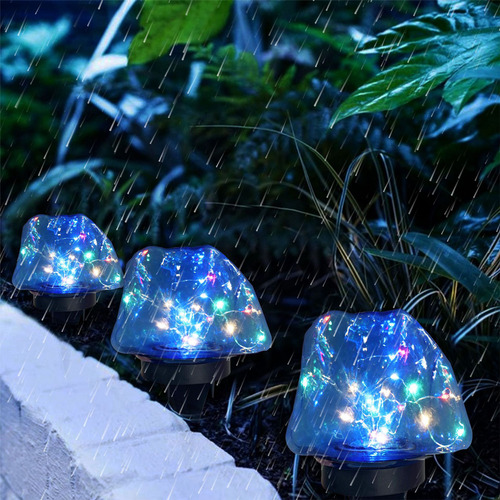Cadena Led G-em Para Exteriores, Enterrada, Patio, Jardín, T