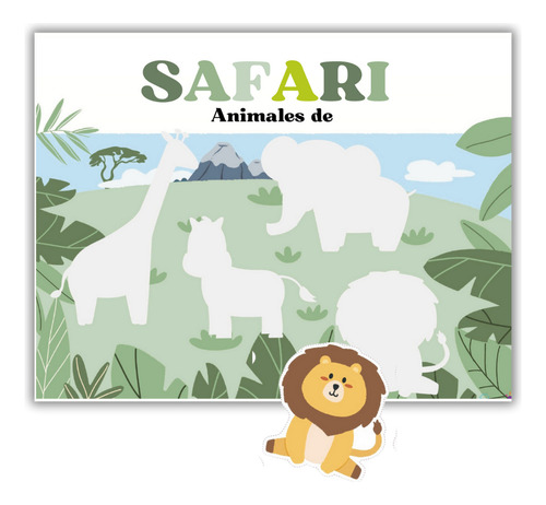 Juego Didáctico Imantado Para Niños, Safari