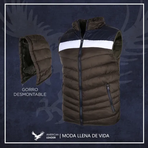 Chalecos con gorro para hombre online
