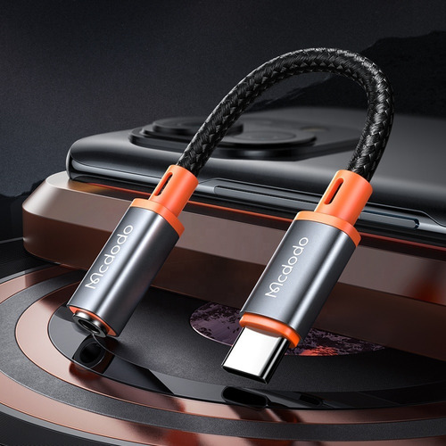 Adaptador De Audio Digital Usb-c Macho A Dc3.5mm Aux Hembra