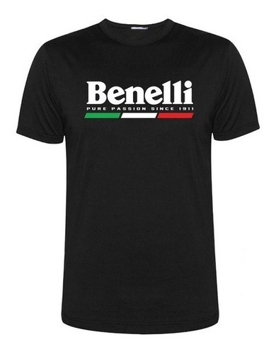 Remera Benelli Motos Pure Passion Algodón 100%