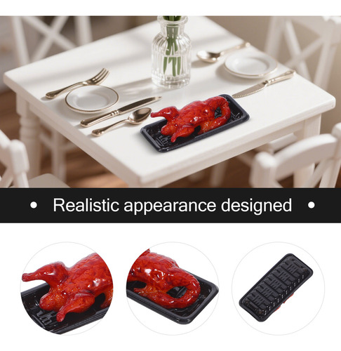 Comida En Miniatura Para Casas De Muñecas: Juguete De Simula