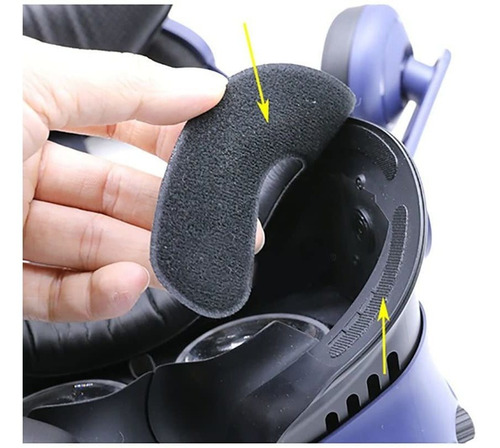 Imagen 3 de 8 de Funda De Cuero Para Htc Vive Pro /pro Vr(espuma Facial (2pc)
