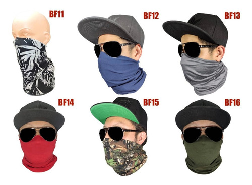 Imagen 3 de 10 de Bandana Mayoreo 50 Pzs Bufanda Motociclista Ciclistas Outdoo