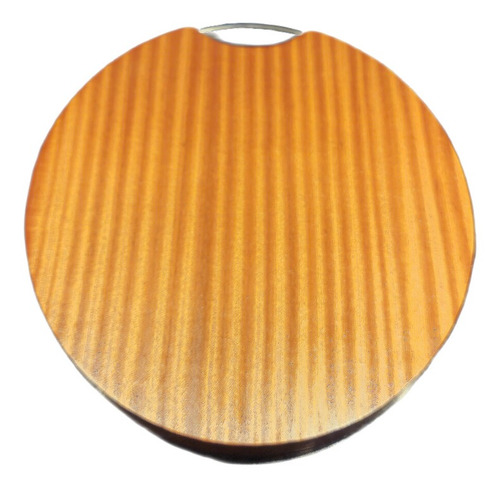 Tabla De Cortar Redonda De Madera De Ebano 39*3cm