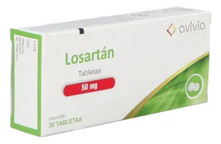 Losartán 50 Mg 30 Comprimidos