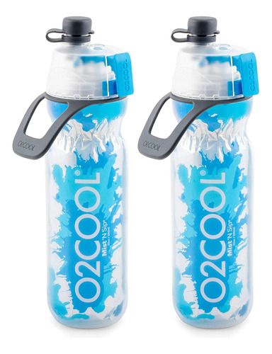 O2cool Mist N Sip Botella De Agua Nebulizada 2 En 1 Función 