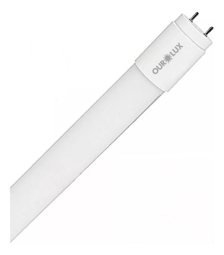 Lâmpada De Tubo Sem Drive T8 9w Biv 3000k Ourolux