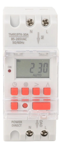 Pantalla Lcd Semanal Con Temporizador Programable En Inglés