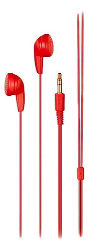 Auricular Multilaser Ph315 Play Stereo Rojo
