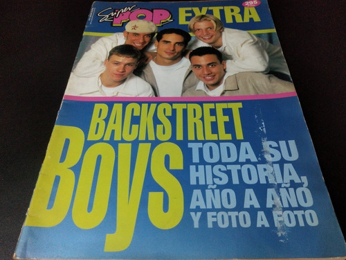 Revista Super Pop Extra * Especial Backstreet Boys * 1998