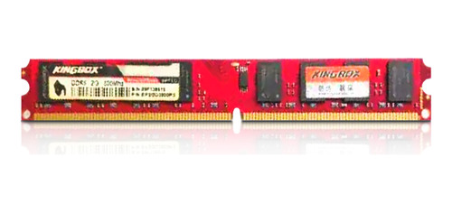 Memoria  2gb Ddr2 800 Cl 6 1.8v Desktop  Ep2gd2800p King Box