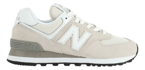 Tenis New Balance Casual 574 Mujer Beige