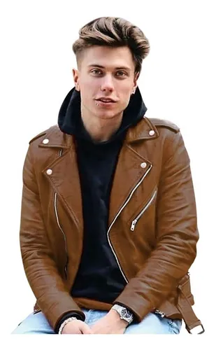 Casaca marron hombre new arrivals
