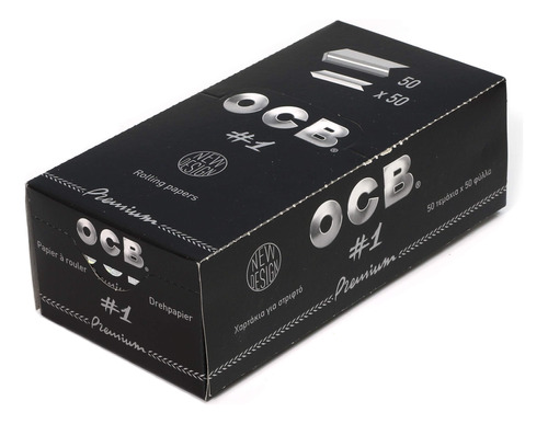 1 Caja  Ocb Single Premium No1 Papel De Liar Tamano Regular