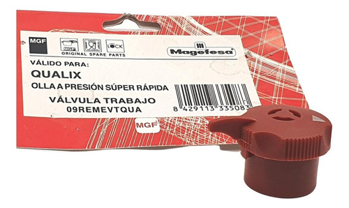 Válvula Trabajo Para Olla Express Magefesa Qualix. Original