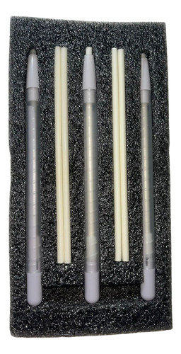 Kit Giz Mágico Panda 3 Lápis Com 12 Refís Apaga Com Calor