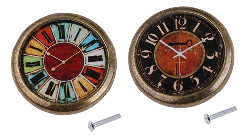 Pomo Clásico De 2 Piezas Para Reloj, Puerta, Cajón, Cajón, A