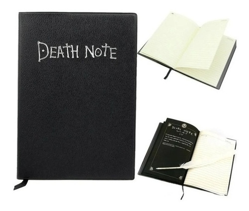 Libreta Death Note + Lapicera Pluma
