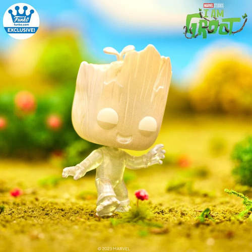 Funko Pop Marvel: Yo Soy Groot - Iwua Con Groot