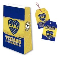 Comprar Kit Imprimible Personalizado Deco Candy Bar  Boca Juniors