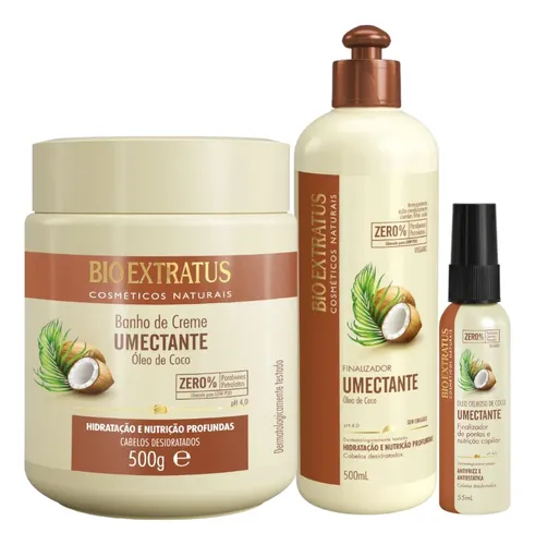 comprar Kit Umectante 1 Bc 500ml 1 Finalizador 500ml 1 Óleo Cr 55ml