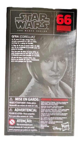 Figura Star Wars Qira (corellia) The Black Series 287k