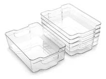 Comprar 4 Cubos De Almacenamiento Apilables De Plástico, Organizador