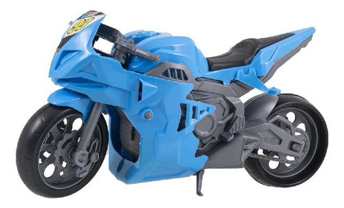 Moto Spark Roda Livre Azul - Kendy