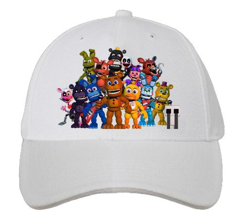 Gorras Con Logo - 12 Un.- Five Nights At Freddy  - Souvenirs