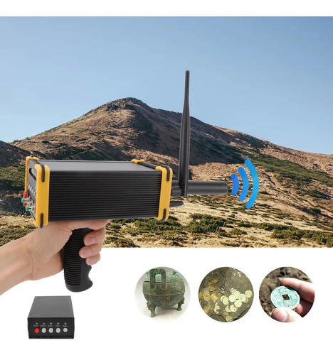 Detector De Metales Profundidad 15 Metros, Rango 1000 Metros