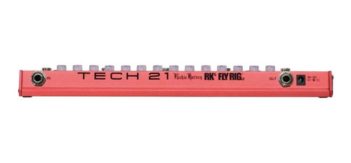 Imagen 4 de 5 de Pedal de efecto Tech 21 Fly Rig Richie Kotzen RK5 v2 rojo