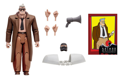 Mcfarlane Figura James Gordon Batman Animated Series