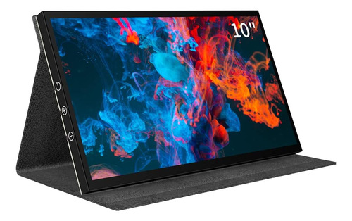 Cuqi Monitor Portátil Ips De 10 Pulgadas, Monitor Hdmi Raspb