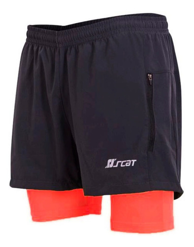 Short Con Calza Scat Hombre Con Bolsillos Rc Deportes