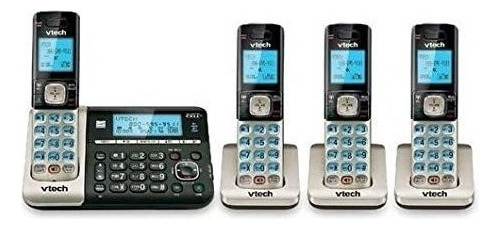 Vtech Ds6752-4 - Teléfono Inalámbrico Dect 6.0 Con Bluetooth