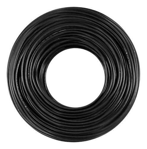 Cable Vinanel Xxi Rohs Condumex 10 Awg Thw Thhw Ngo100m Color de la cubierta Negro