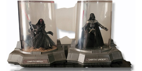 Star Wars Titanium Die Cast Darth Vader & Darth Maul (Usado)