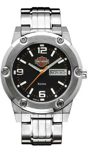 Reloj harley davidson bulova hombre sale