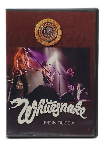 Dvd  Whitesnake Live In Russia / Edc Americana 2012