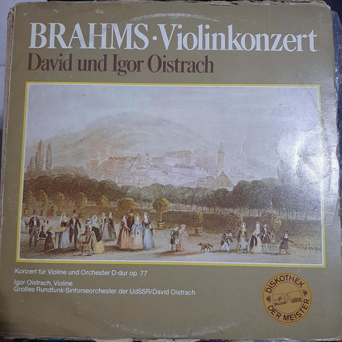 Vinilo David E Igor Oistrach Violin Brahms Cl2