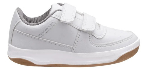 Zapatillas Topper Boris Kids Niños Velcro Blanco 5462