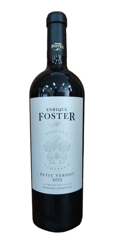 Enrique Foster Edicion Limitada   Petit Verdot  2015