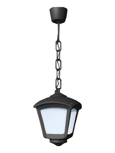 Farol Colgante Colonial Negro Ip55 E27 Sicar/roby