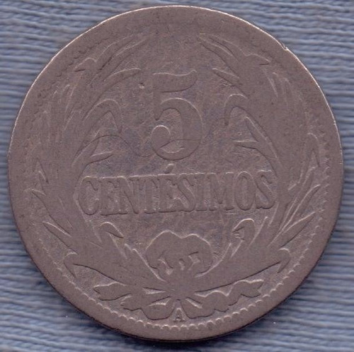 Uruguay 5 Centesimos 1909 *